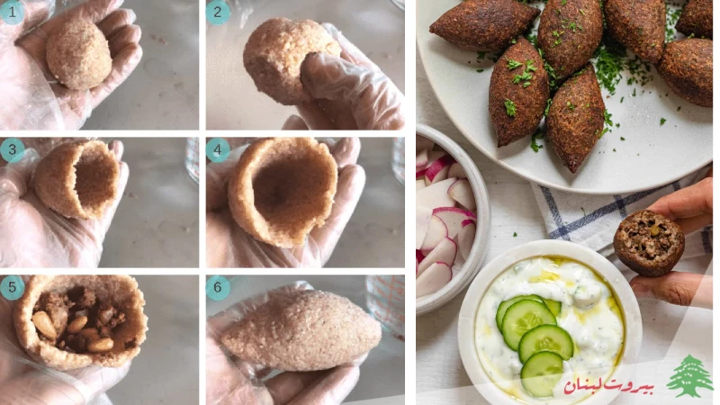طرز تهیه کبه با بلغور
