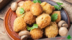 قارچ سوخاری رستورانی ترد و خوشمزه