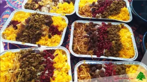 طرز تهیه عدس پلو نذری