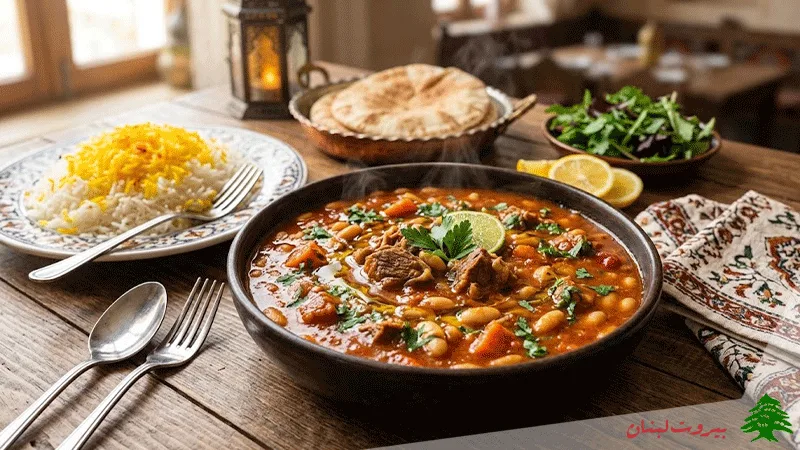 تصویر خورشت فاصولیه