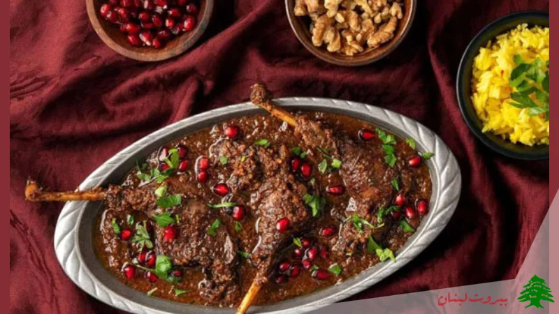 پخت فسنجان با گوشت مرغ