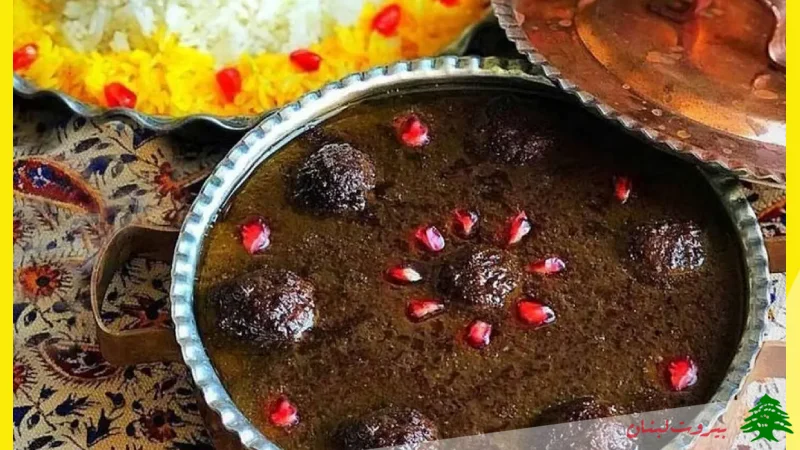 پخت فسنجان با گوشت چرخ کرده