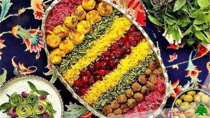 آلبالو پلو مجلسی