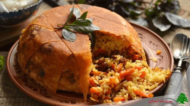 برنجی پلویی ، پلو گوشت