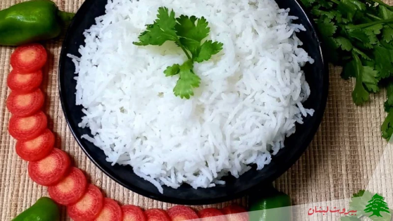 برنج ساده یا چلو برنج