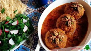 طرز تهیه کوفت تبریزی با گردو