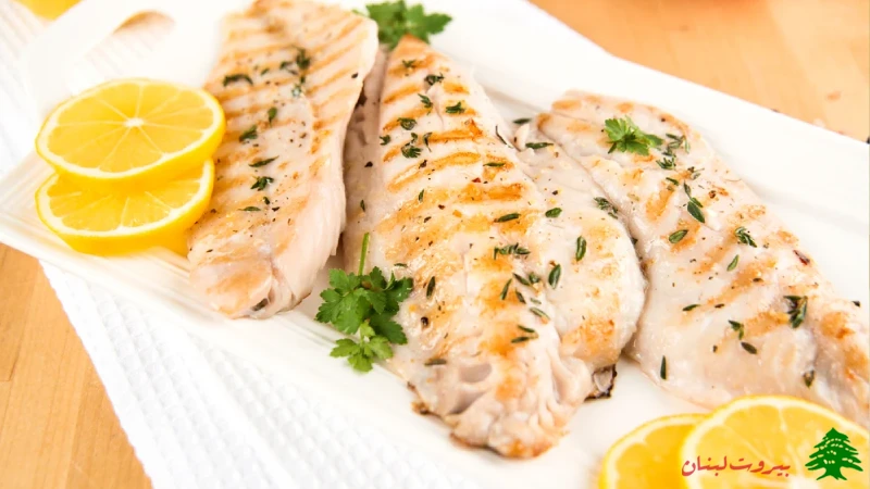رفع بوی بد ماهی با لیمو