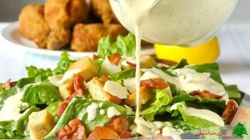 تهیه سس سالاد سزار بدون خردل