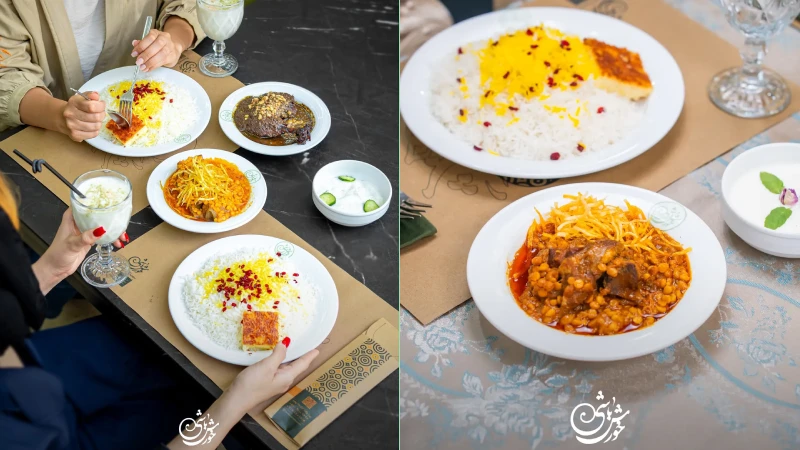 خوردن بهترین قیمه رستوران خورش باشی