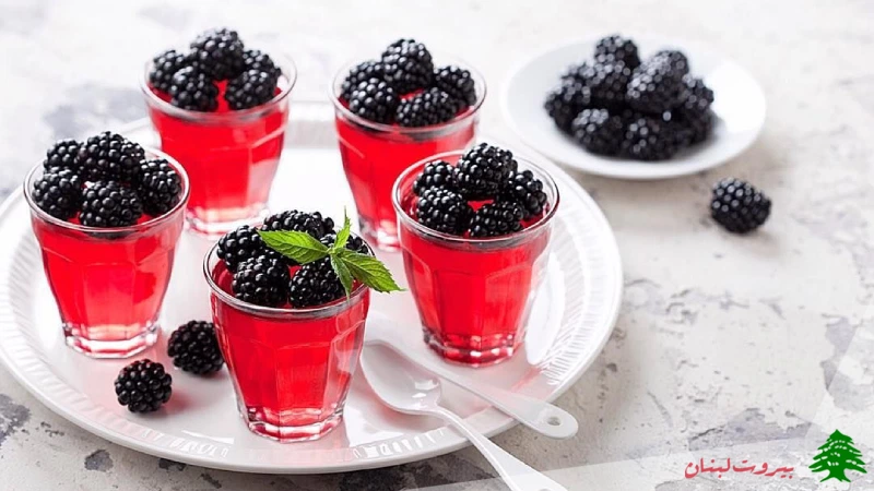 ژله تمشکی