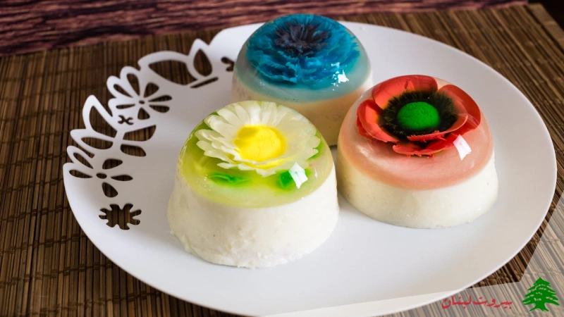 ژله شیشه ای و شفاف