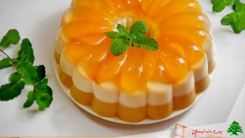 ژله پرتقالی شب یلدا