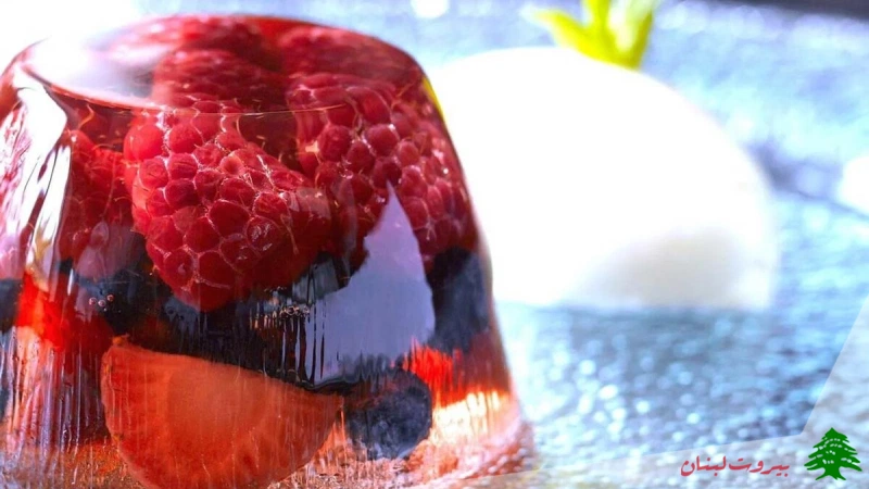 ژله شفاف تمشک