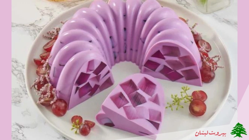 ژله انگور شیک