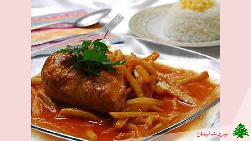 خورشت کنگر با مرغ