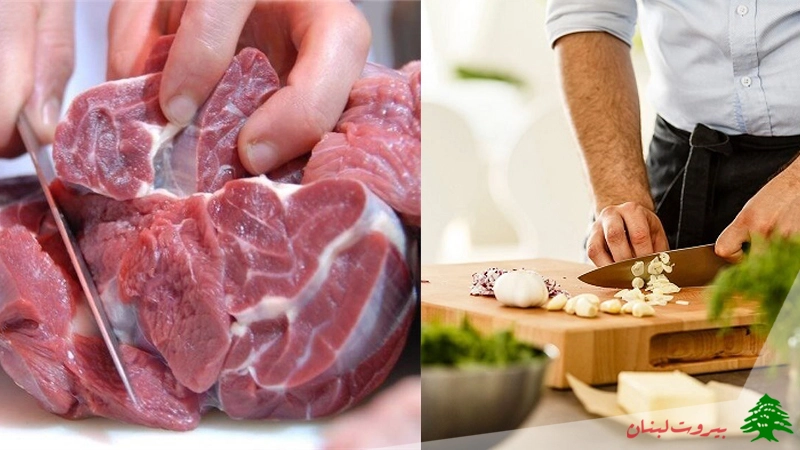 از بین بردن بوی زهم گوشت با سیر له شده