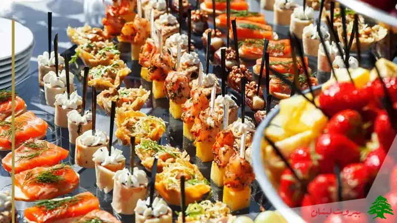 انواع پیش غذاهای لاکچری