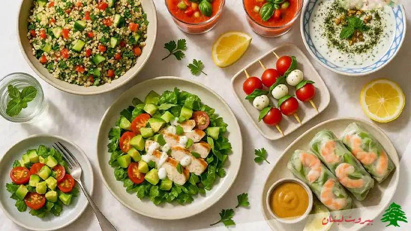 انواع غذاهای مناسب تابستان