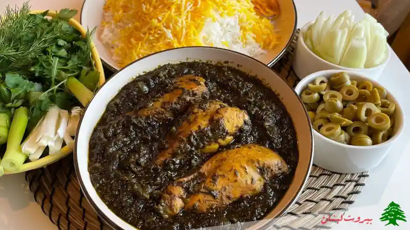 خورشت قلیه مرغ