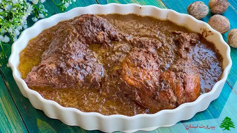 خورشت فسنجان با مرغ
