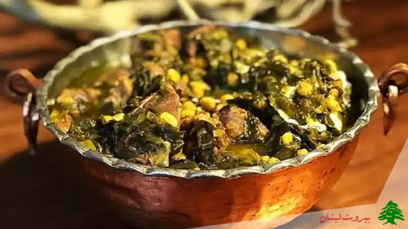خورشت سیر قلیه گیلانی با مرغ