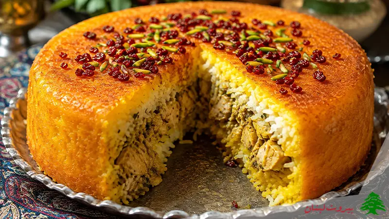 فوت و فن ها و رازهای برشته شدن ته چین قالبی