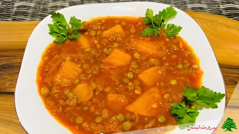طرز تهیه خورشت کدو حلوایی با مرغ و عدس