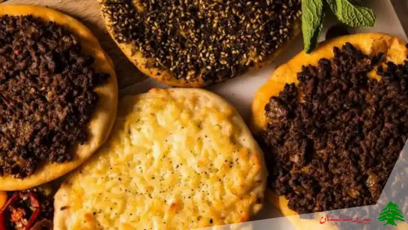 مناکیش یا معجنات (Manakeesh)؛ نان عربی معروف