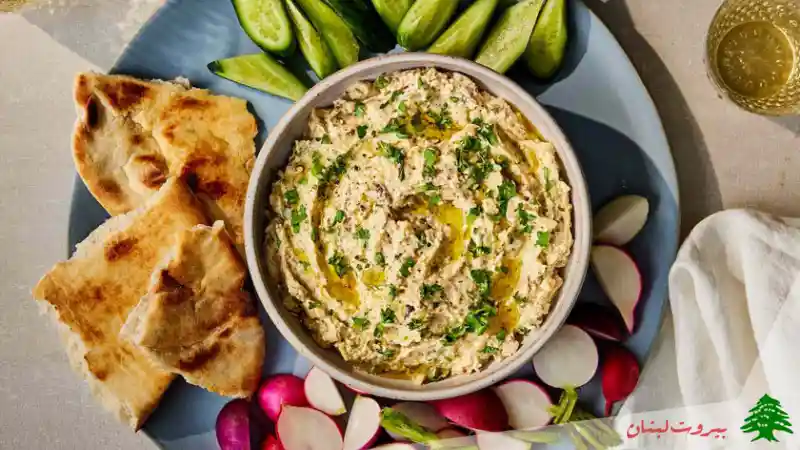 موتابل یا بابا غنوش غذای معروف عربی