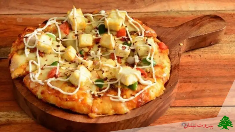 مراحل طرز تهیه پیتزا با سیب زمینی در فر